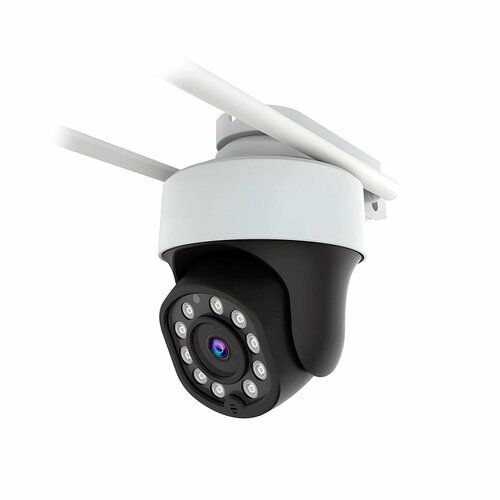 Беспроводная Wi-Fi 3MP охранная поворотная IP видеокамера наблюдения HDком ASW3K665 RUS N49626BE с записью на SD Удаленный просмотр со смартфон 546300₽