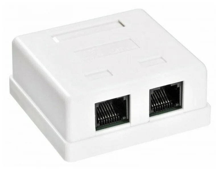 фото Розетка RJ-45 Buro TL-CAT-014 468-8k-2 кат.5E двойная крона
