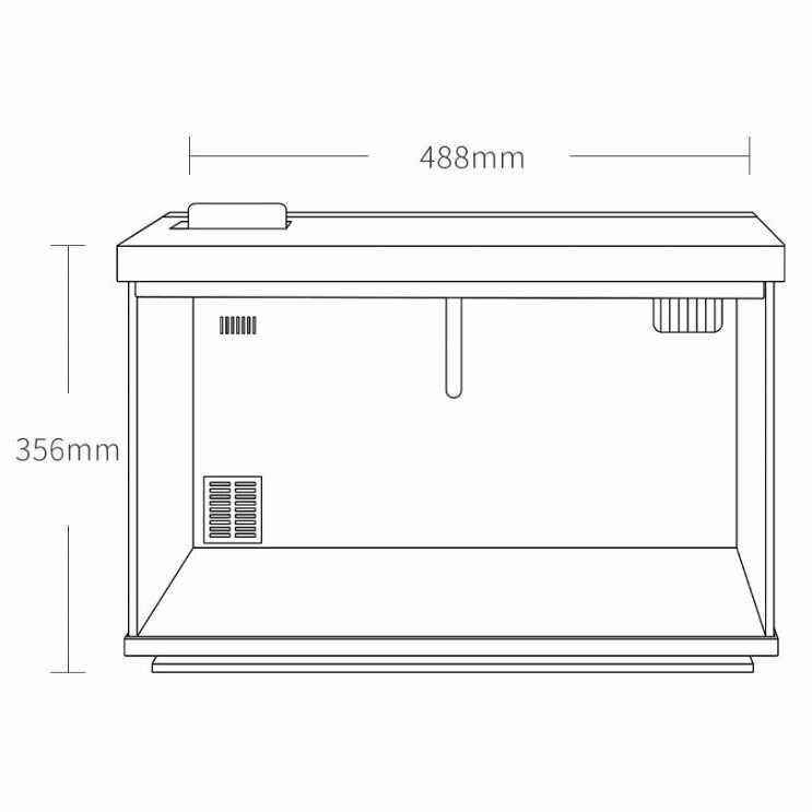 Умный аквариум Xiaomi Geometry Smart Modular Ecological Fish Tank 30L S600 - фотография № 6