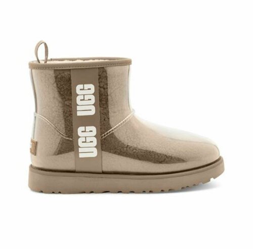 Угги UGG, размер 37 EU, черный, бежевый