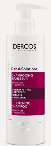 Изображение товара Шампунь VICHY Densi-Solutions, аптечная косметика, без парабенов, 250 мл