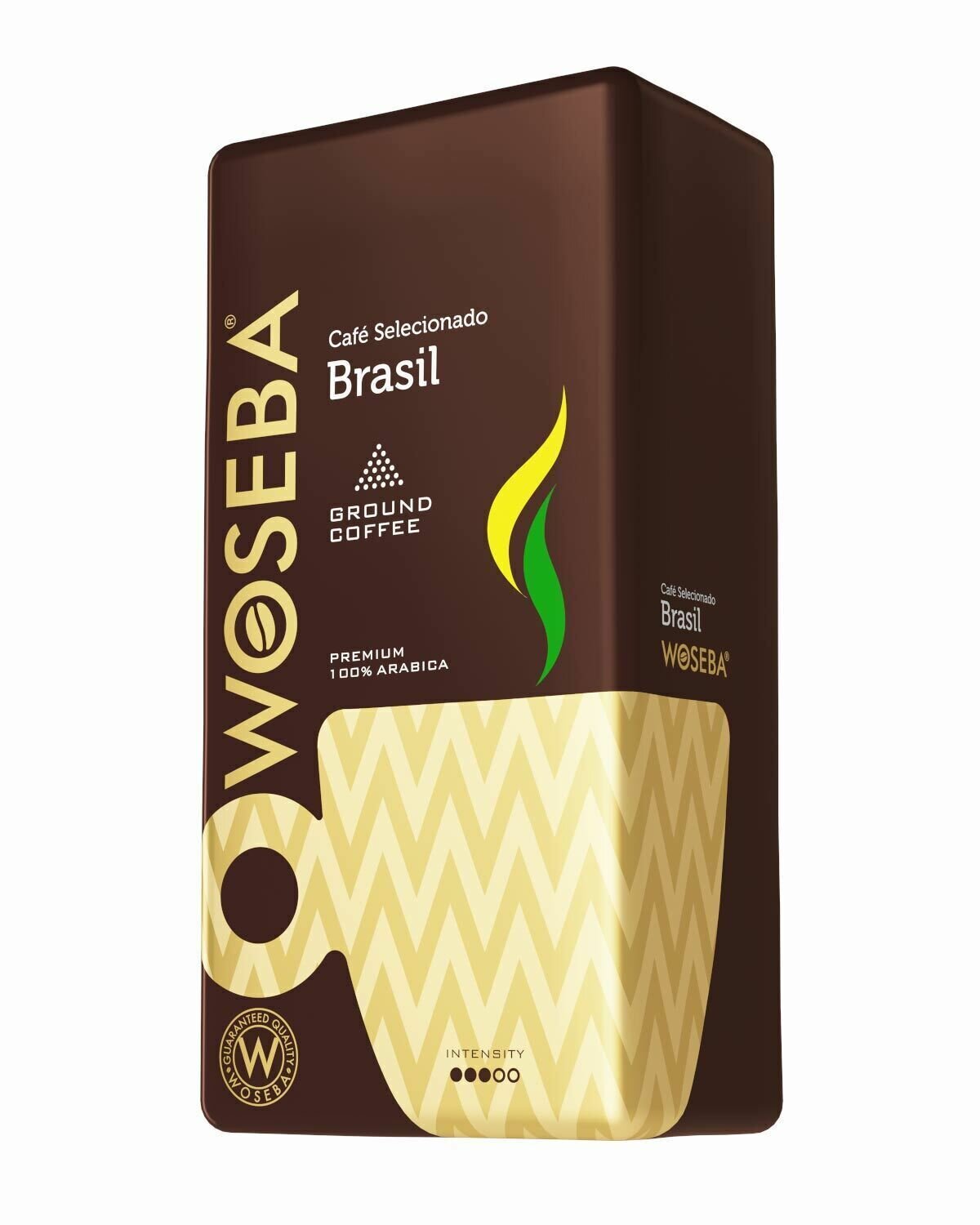 Кофе молотый Woseba Cafe Brasil 500г вакуумная упаковка