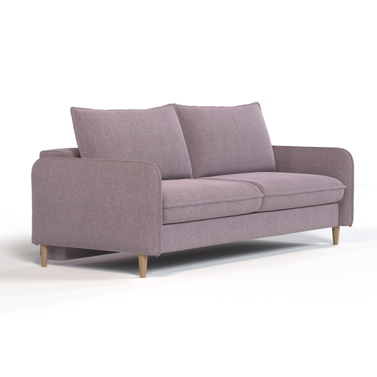 фото Диван прямой Мальта. Цвет Розовый.