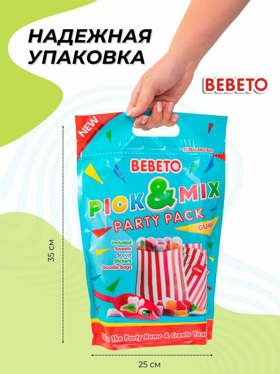 Мармелад и Маршмеллоу Турция "Pick & Mix" Bebeto, 750г. - фотография № 6