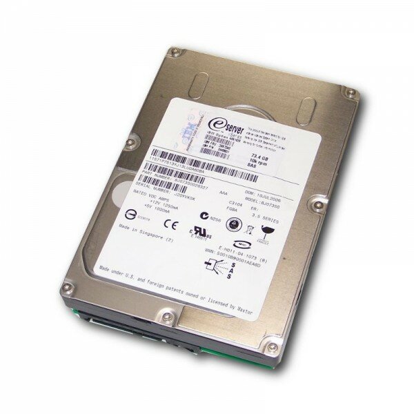 Жесткий диск БУ 3.5 0073GB IBM 8J073S0 SAS