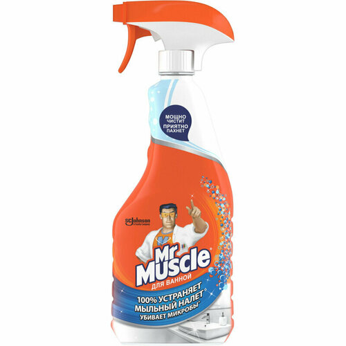 Чистящее средство для ванной Мr. Muscle, 5 в 1, 500 мл.