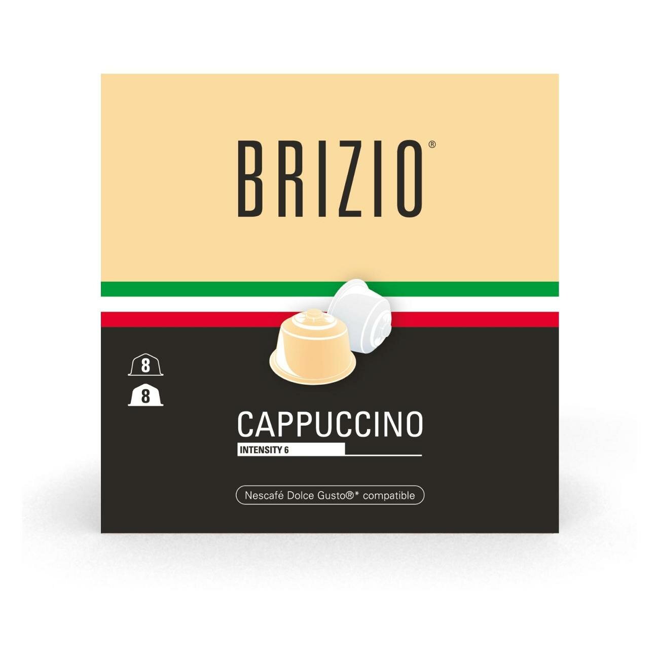 Кофе в капсулах Brizio Cappuccino Dolce Gusto 16 капсул - фотография № 14