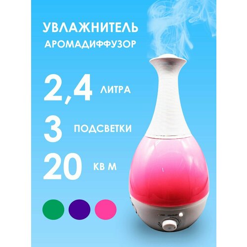 Увлажнитель-аромадиффузор 2,4 л