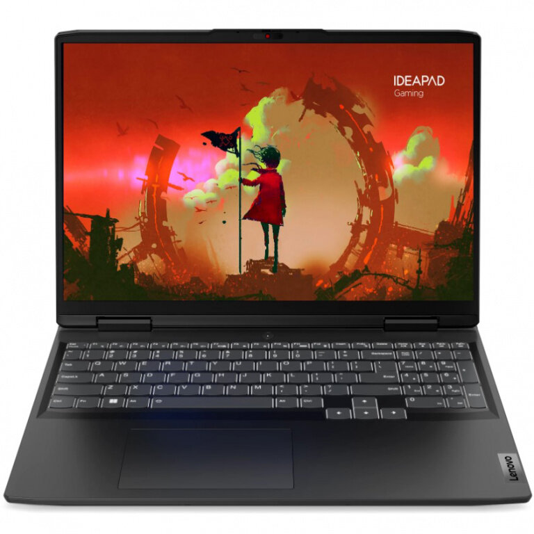 Ноутбук Lenovo IdeaPad Gaming 3 16ARH7, 16" (1920x1200) IPS 165Гц/AMD Ryzen 5 6600H/8ГБ DDR5/512ГБ SSD/GeForce RTX 3050 4ГБ/Без ОС, серый (82SC009XRK)