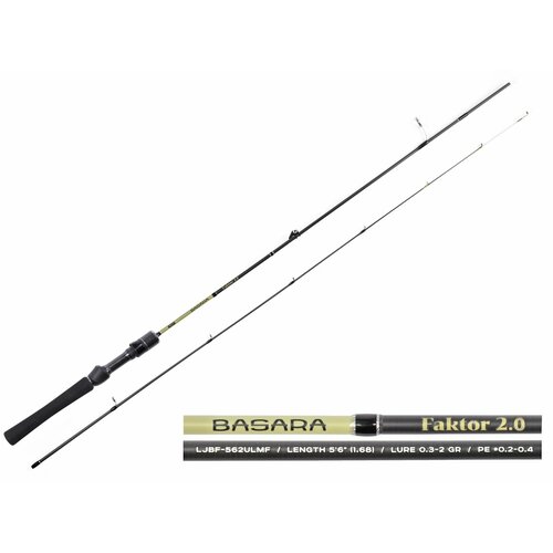 фото Спиннинг lucky john basara faktor 2 5.6" (168 см, 0.3-2 г, арт. ljbf-562ulmf)