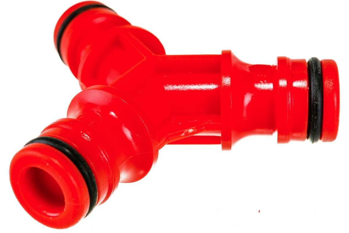 фото Тройник для соединения быстросъемных адаптеров GRINDA