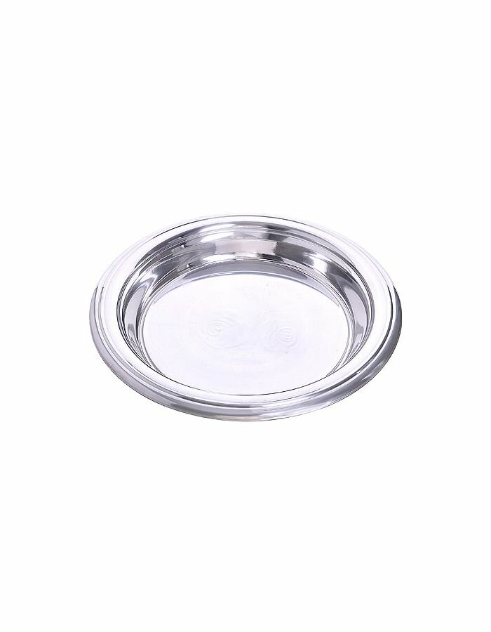фото Поднос глубокий 45 см кругл. нерж. МВ (х40)