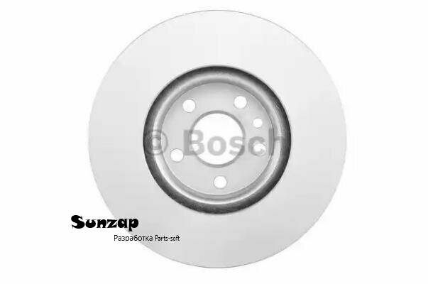 BOSCH 0986479974 Тормозной диск передний 0986479974