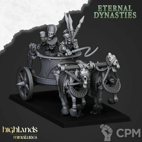 Warhammer Tomb Kings Royal Chariot 1/Цари Гробниц Королевская Колесница 1