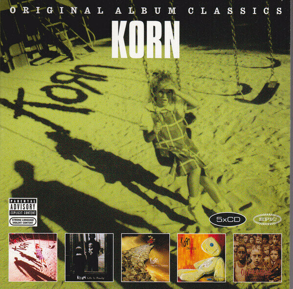 Korn - Original Album Classics (5CD) 2014 Papersleeves In Case Аудио диск