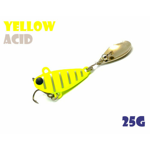 тейл спиннер uf studio buzzet bullet 25g dead herring Тейл-Спиннер Uf-Studio Buzzet Bullet 25g #Yellow Acid