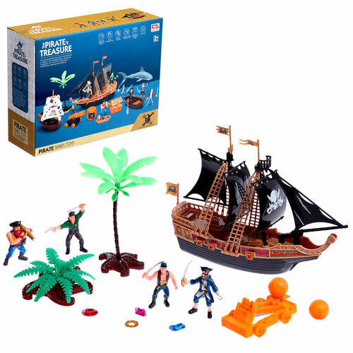 Набор пиратов Черная борода 10 элементов 1716₽