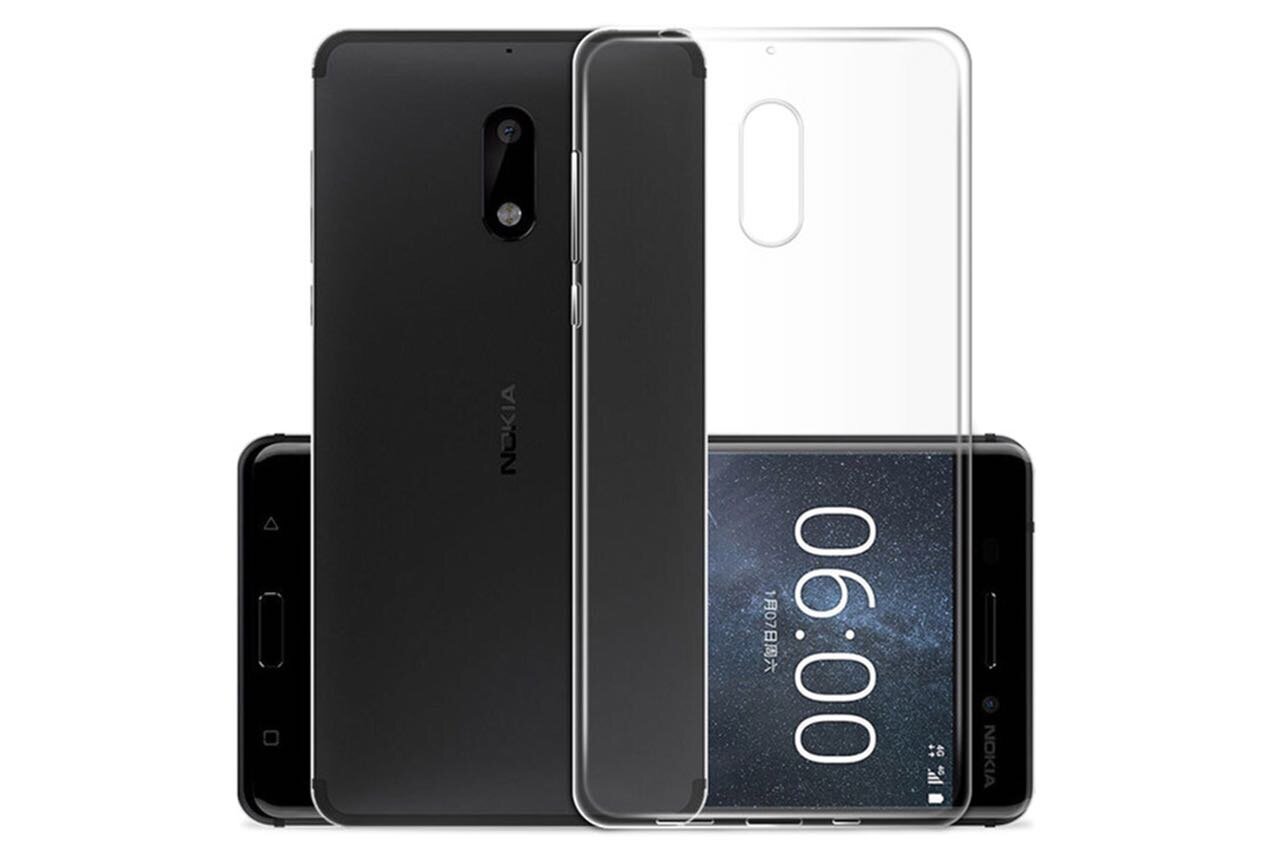 Силиконовый чехол для Nokia 2 (прозрачный)