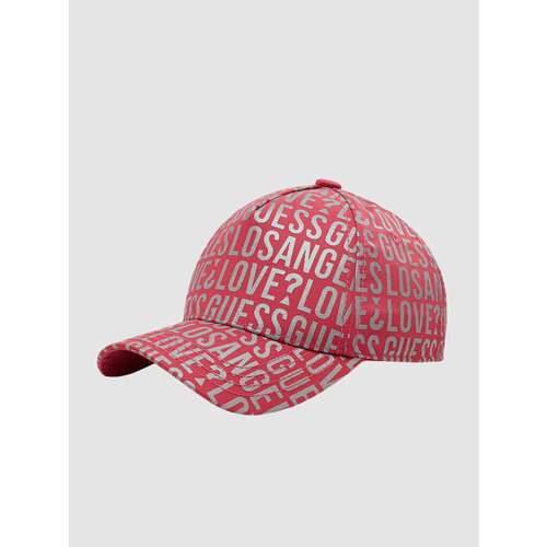 фото Бейсболка guess, размер one size, фуксия