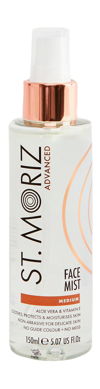 Автобронзант–спрей для лица с эффектом длительного увлажнения с витамином Е и алое вера St.Moriz Advanced Pro Formula Radiant Glow Face Mist