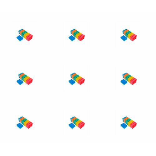 Grand Fresh Губ для мытья посуды Эконом Тэн,10 шт,9 упаковок