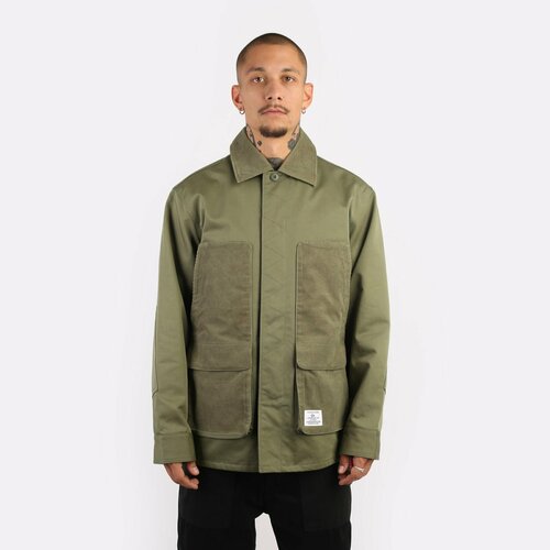 фото Куртка alpha industries corduroy panel jacket, размер m, зеленый
