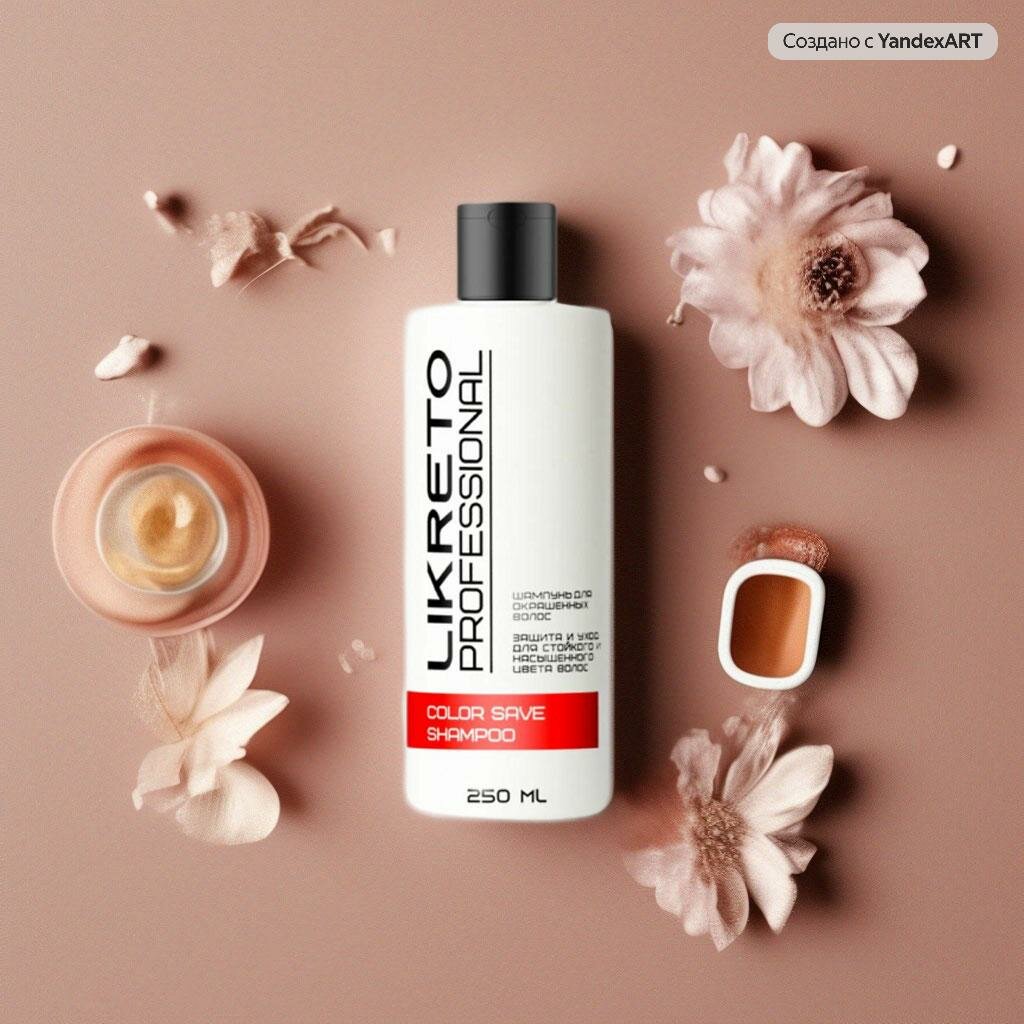 фото LiKreto Professional Профессиональный шампунь Защита цвета для окрашенных волос, 1000 мл