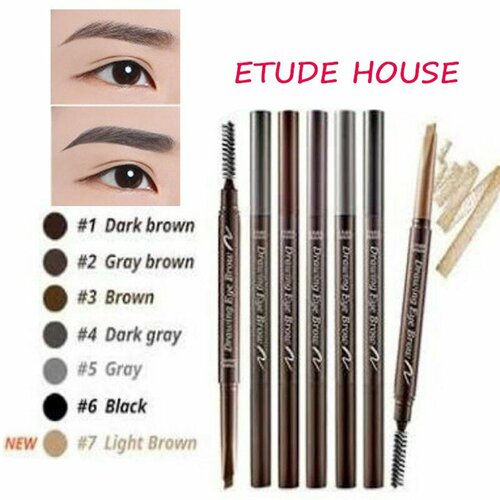 Etude Карандаш для бровей Drawing Eye Brow оттенок 03 Brown 300₽