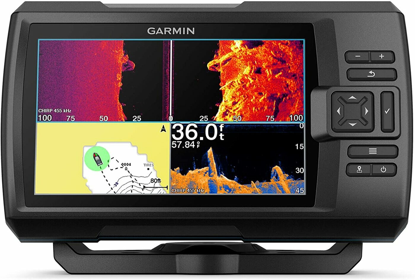 Эхолот Garmin Striker Vivid 7sv с трансдьюсером GT52HW-TM