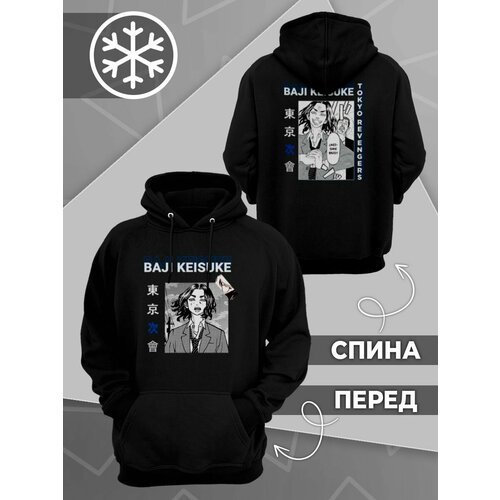 фото Худи , размер l (48-50), черный printech