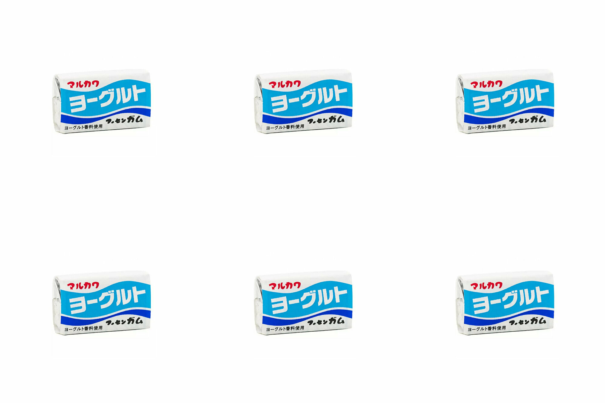 Marukawa Жевательная резинка Йогурт, 5,5 гр, 6 шт