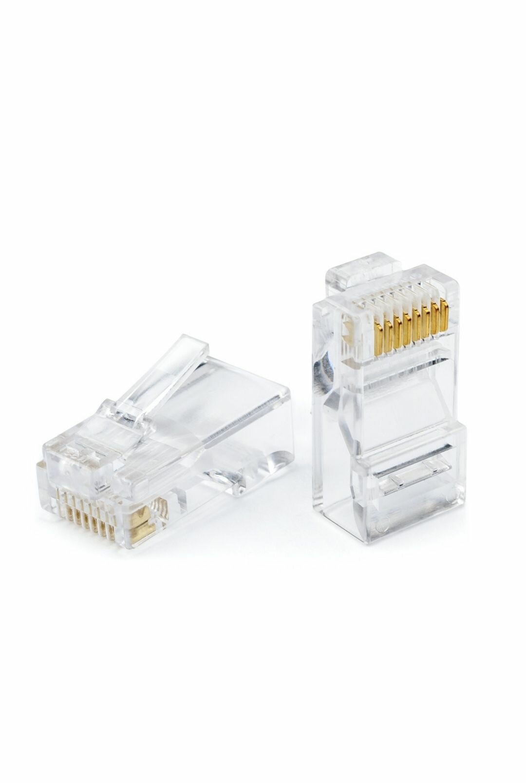 Коннектор RJ-45 8P8C 5е CAT EC-UP8P8C-5E-003-TR-100 (100 шт)