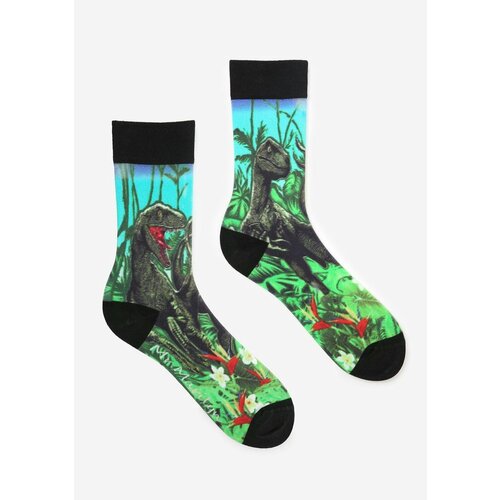 фото Носки marilyn, размер 41/45, зеленый, черный, голубой