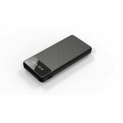 Внешний аккумулятор BYZ W79 10000 мАч Type-C USB 2 А дисплей кабели 4 дисплей чёрный 2050₽