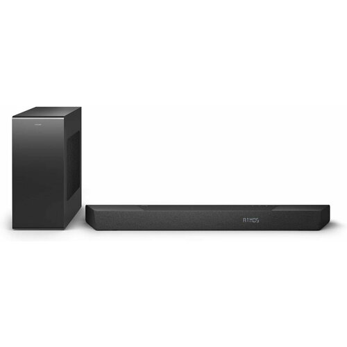 Саундбар Philips TAB8907 312-канальный Bluetooth беспроводной сабвуфер Dolby Atmos черный 93990₽