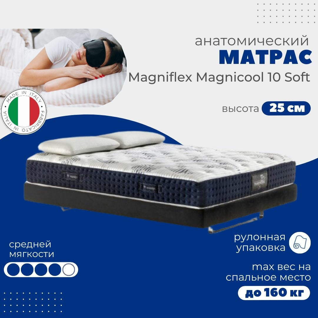 Матрас Magniflex Magnicool 10 Soft 180х200