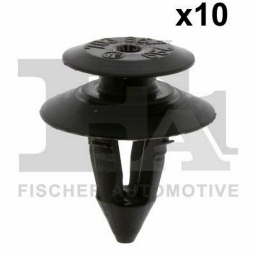 FA1 11-40019.10 Клипса пластмассовая 10шт обшивка двери (черная) AUDI \ SEAT \ SKODA \ VW