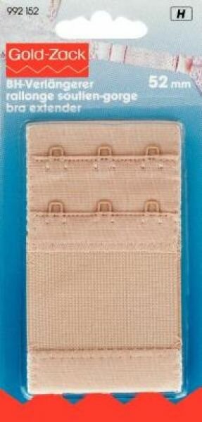 Удлинитель застежки бюстгальтера 'soft comfort' бежевый, 50 мм, арт.992152