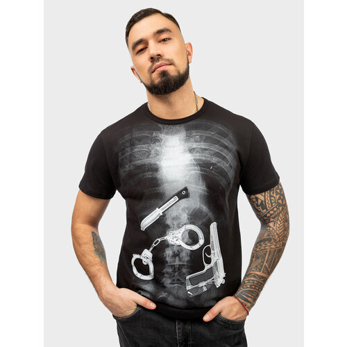 Футболка размер XXXXL, черный