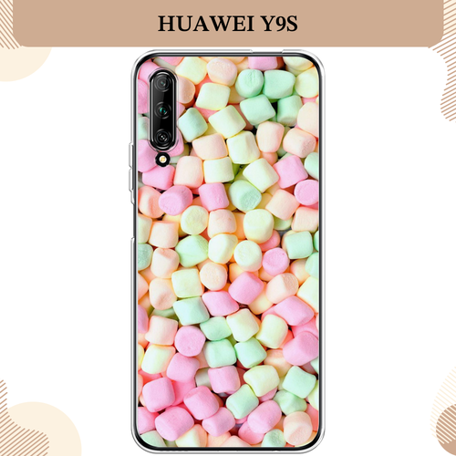 Силиконовый чехол Marshmallows на Huawei Y9s / Хуавей Y9s силиконовый чехол на huawei y9s хуавей y9s доберман