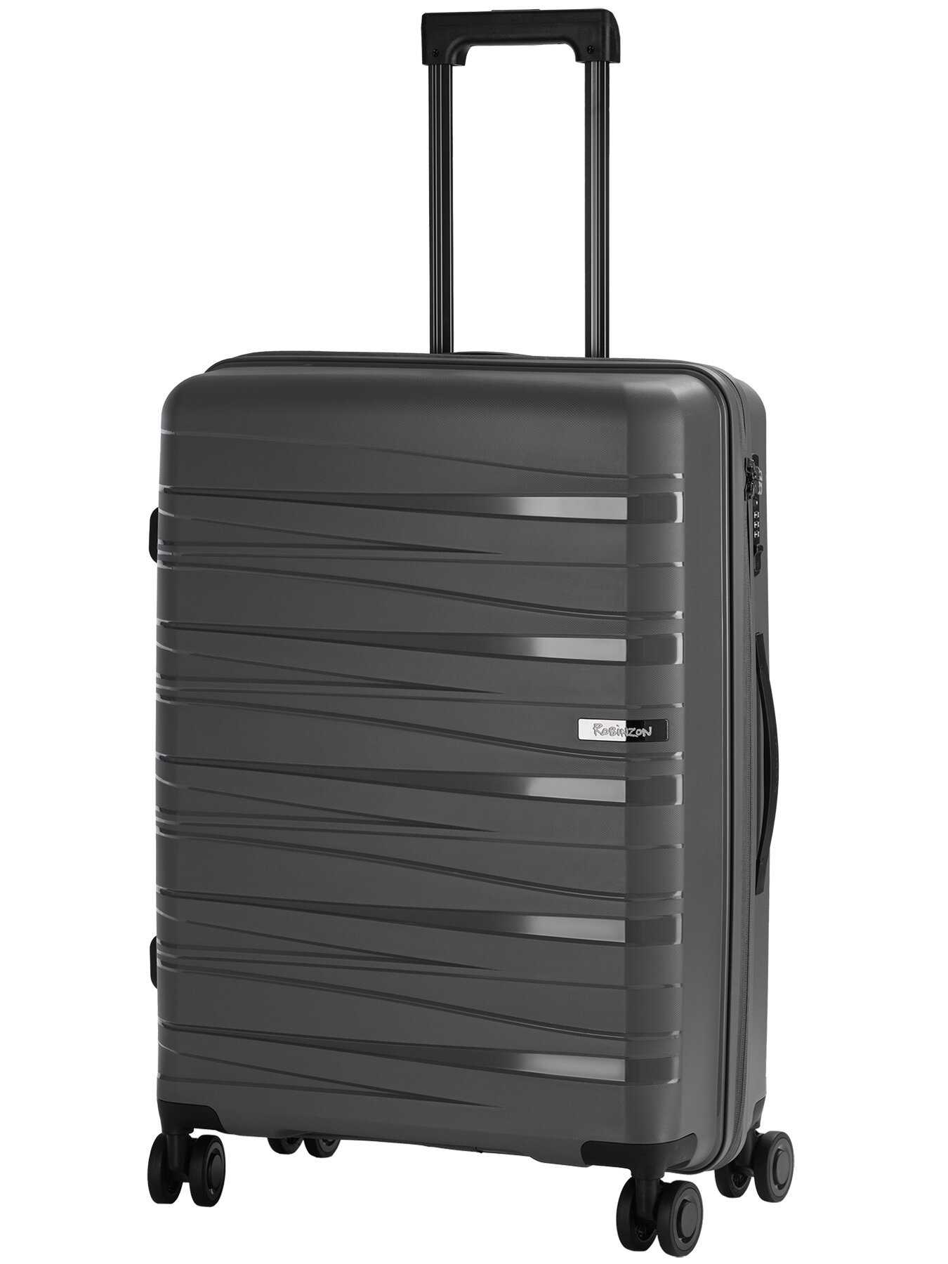 Чемодан Robinzon RP4182-H Corsica M *95 Iron Gray