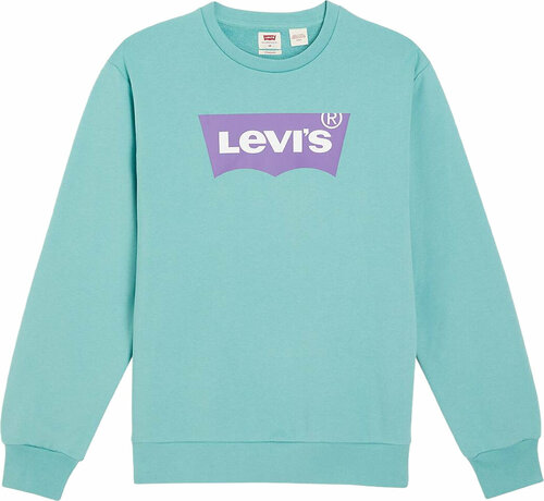 Свитшот Levis, размер S, бирюзовый