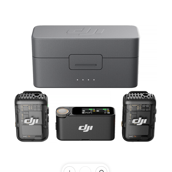 Беспроводной микрофон DJI Mic 2 (2 TX + 1 RX + Charging Case)