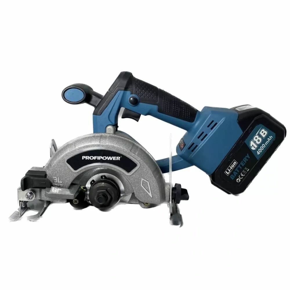 фото Пила циркулярная E0084 бесщеточная MK DHS-18V, Li-ion-2шт, 4.0Ач