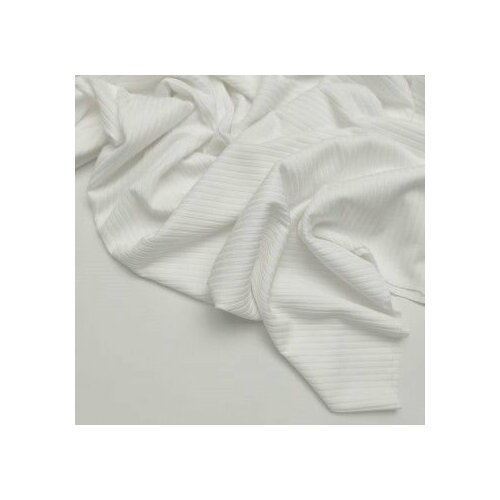 Интерлок рубчик ширина 90 см, длина 100 см,100% хб, трикотаж плотность 220 гр./м.