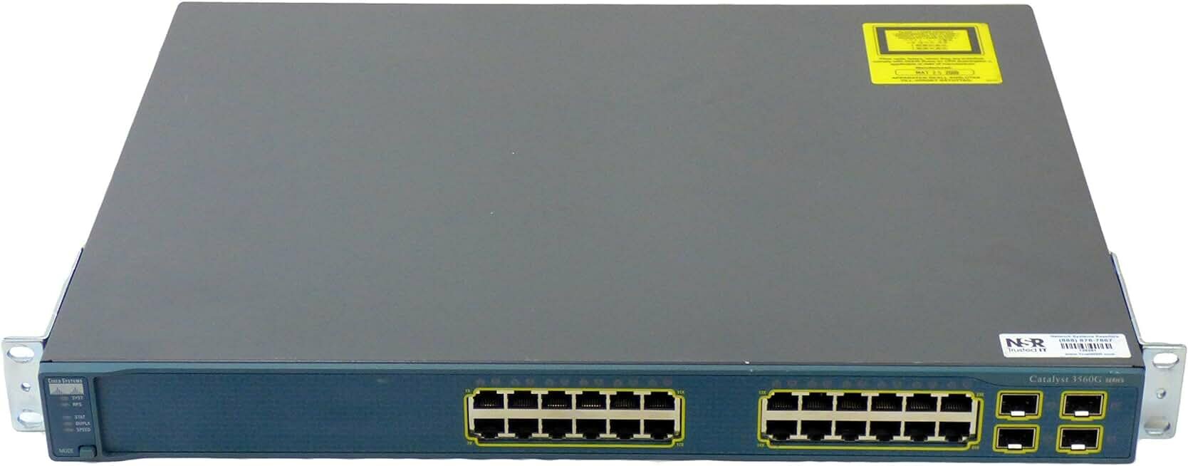 Коммутатор Cisco WS-C3560X-48PF-S управляемый PoE 800 Вт 48 портов