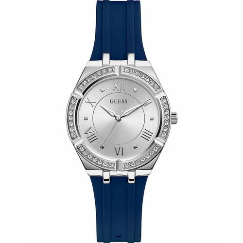 фото Наручные часы guess ladies jewelry, серебряный, синий