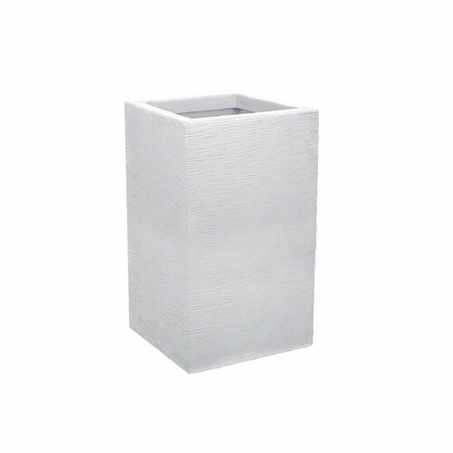 Горшок цветочный EDA GRAPHIT'UP, квадратный 29,5х29,5х49,5 см. 36 л