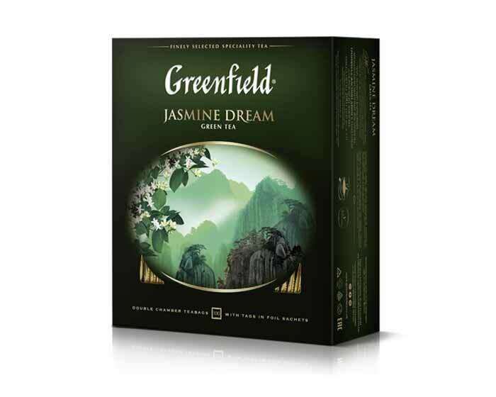 Чай зеленый Greenfield Jasmine Dream 100*2г ОРИМИ - фото №17