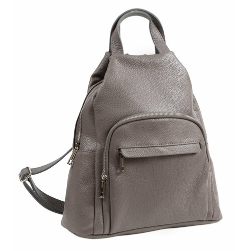 фото Рюкзак sefaro, фактура зернистая, бежевый, серый